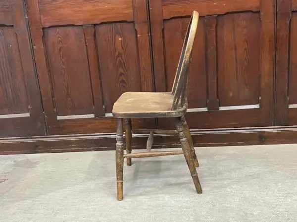 ホイールバックチェア｜エルム材・1880年代 ウィンザースタイル 3