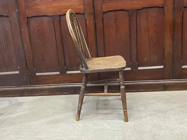 ホイールバックチェア｜エルム材・1880年代 ウィンザースタイル 5