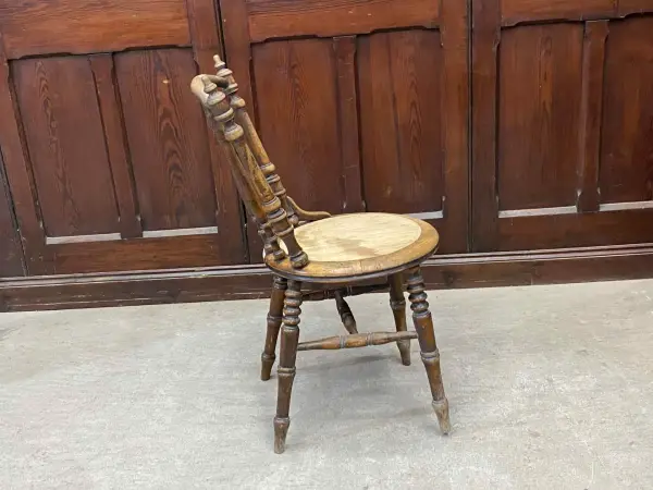 アイベックスチェア｜マホガニー材・1880年代 上品な佇まい 5