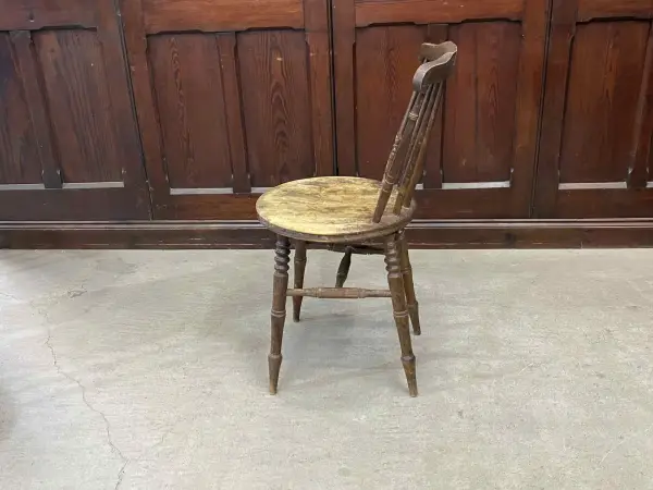 アイベックスチェア｜マホガニー材・1880年代 上品なアクセント 3