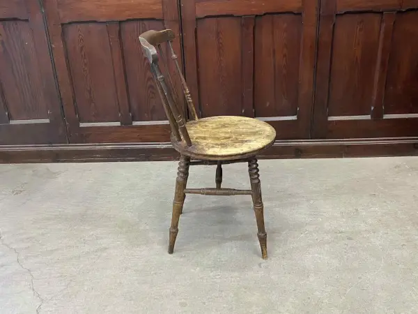 アイベックスチェア｜マホガニー材・1880年代 上品なアクセント 5