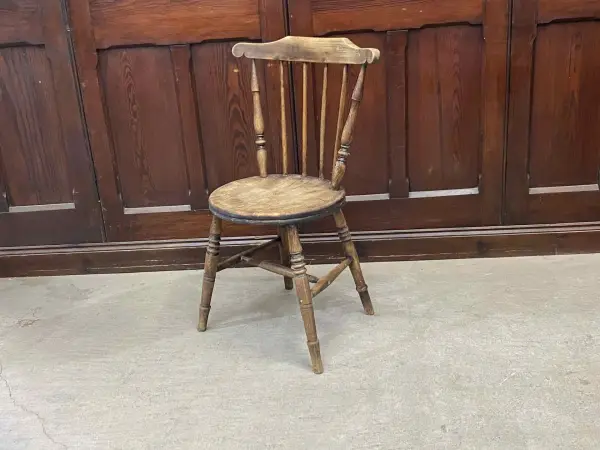 アイベックスチェア｜エルム材・1880年代 味わい深い木目 1