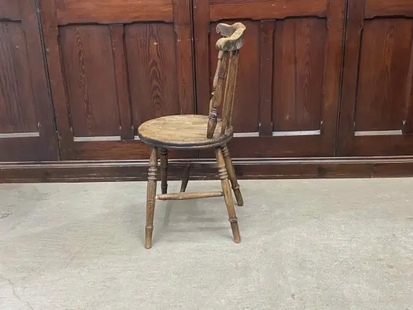アイベックスチェア｜エルム材・1880年代 味わい深い木目 3