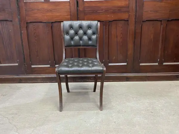 チェスターフィールドチェア｜マホガニー材・1880年代 重厚な逸品 2