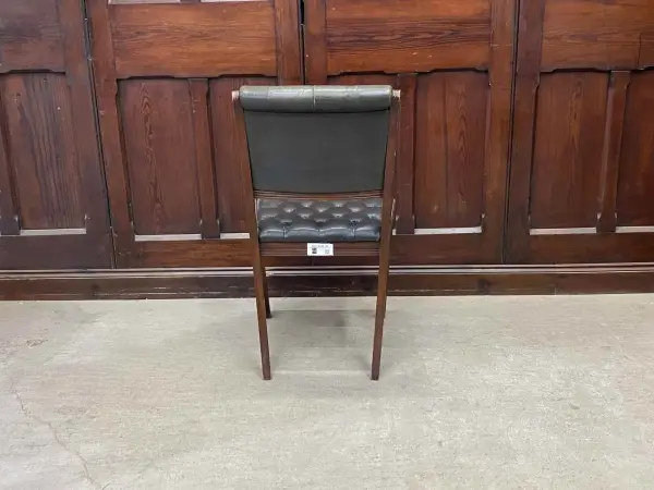 チェスターフィールドチェア｜マホガニー材・1880年代 重厚な逸品 4