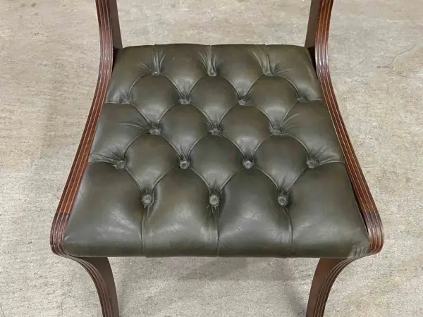 チェスターフィールドチェア｜マホガニー材・1880年代 気品の一脚 6