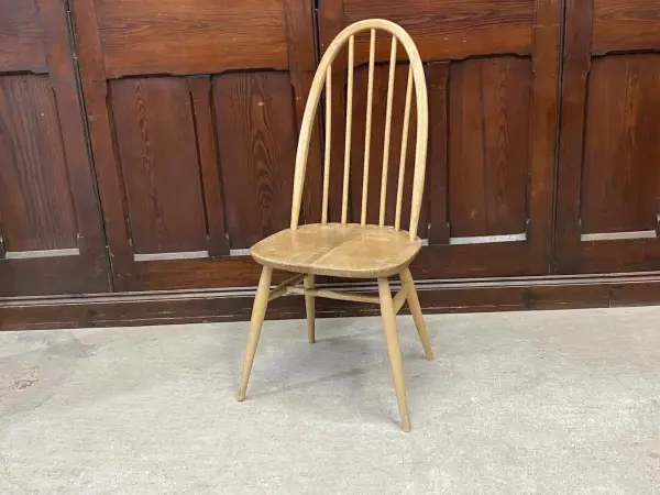 クエーカーチェア｜ブナ・エルム材・1960年代 スポークバック ERCOL（アーコール）