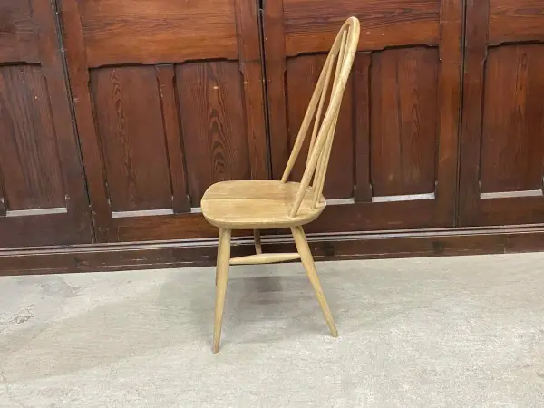 クエーカーチェア｜ブナ・エルム材・1960年代 スポークバック ERCOL（アーコール） 3