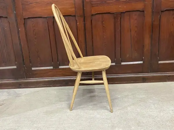 クエーカーチェア｜ブナ・エルム材・1960年代 スポークバック ERCOL（アーコール） 5