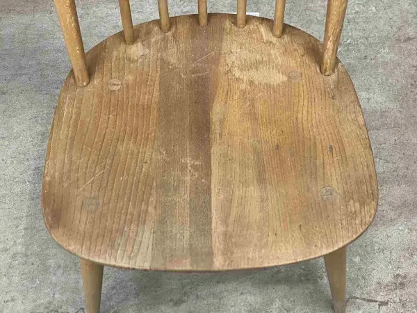 クエーカーチェア｜ブナ・エルム材・1960年代 スポークバック ERCOL（アーコール） 6