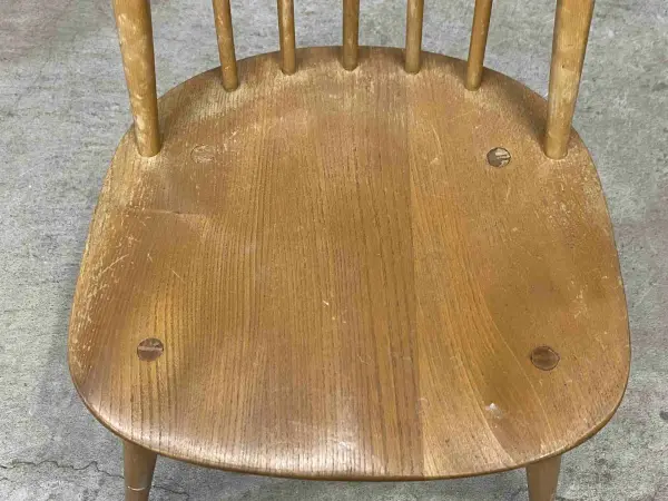 クエーカーチェア｜ブナ材・エルム材・1960年代 ハイバックのウィンザーチェア ERCOL（アーコール） 6