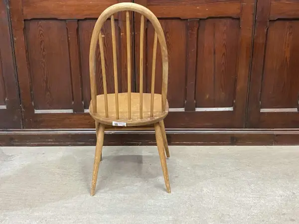 クエーカーチェア｜ブナ材・エルム材・1960年代 幅広座面のダイニングチェア ERCOL（アーコール） 4