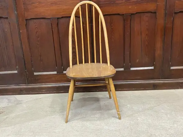 クエーカーチェア｜ブナ材・エルム材・1960年代 スポークバックの名作椅子 ERCOL（アーコール） 2