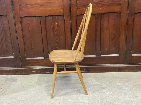 クエーカーチェア｜ブナ材・エルム材・1960年代 スポークバックの名作椅子 ERCOL（アーコール） 3