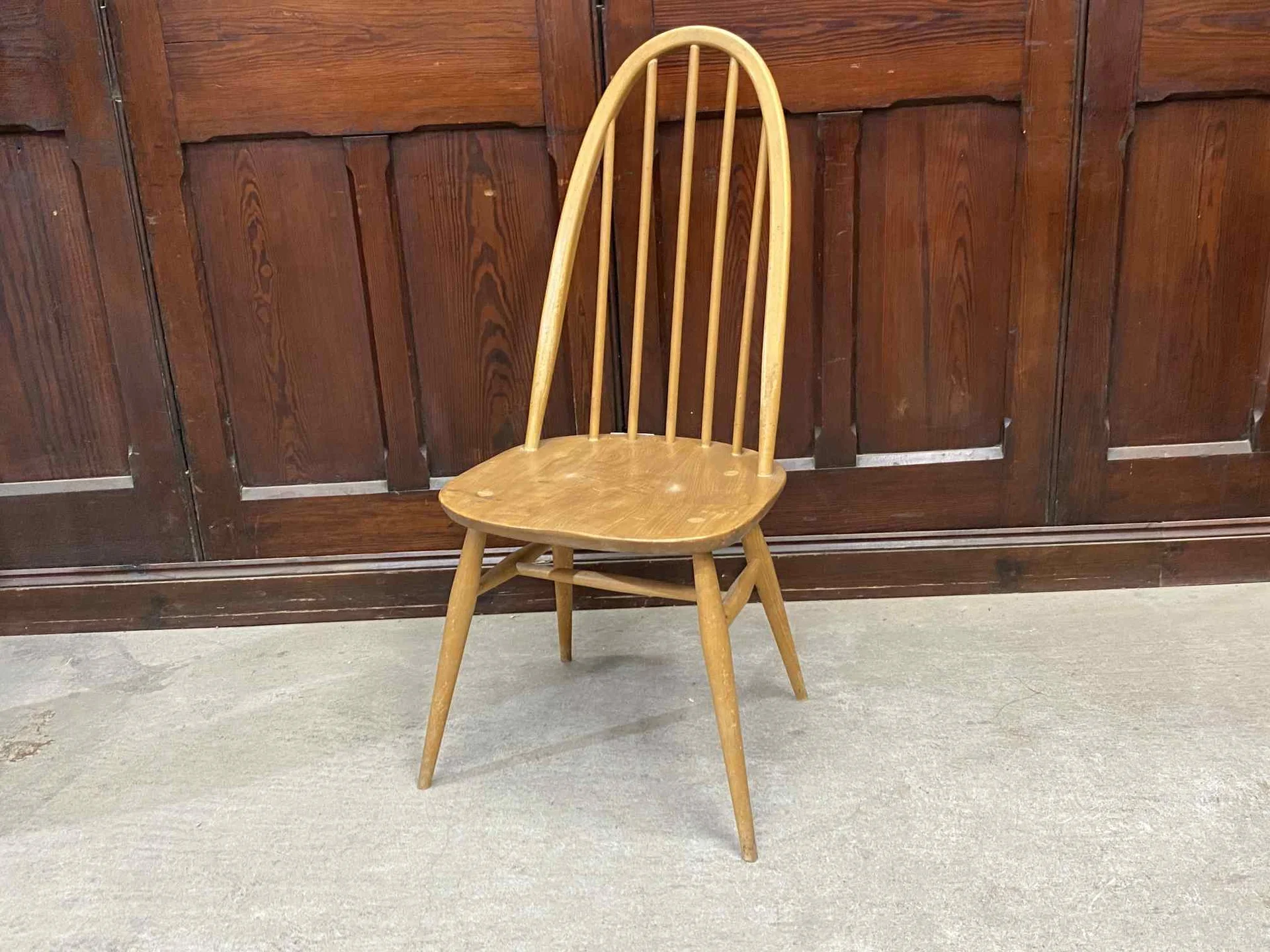 ercol クエーカーチェア クエーカーチェア｜ブナ材・エルム材・1960年代 背もたれ美しい