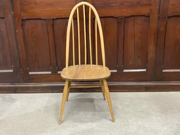 クエーカーチェア｜ブナ材・エルム材・1960年代 ゆったり座れる一脚 ERCOL（アーコール） 2