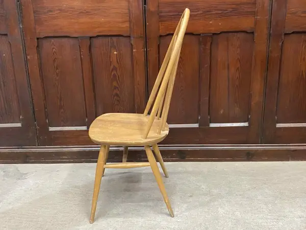 クエーカーチェア｜ブナ材・エルム材・1960年代 ゆったり座れる一脚 ERCOL（アーコール） 3