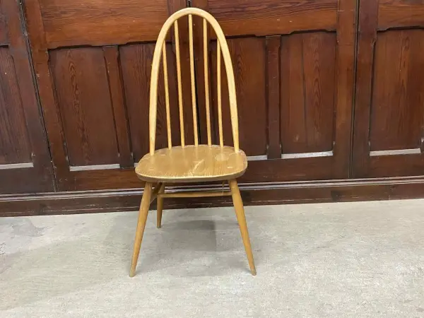 クエーカーチェア｜ブナ材・エルム材・1960年代 背もたれ美しいウィンザー様式 ERCOL（アーコール） 2