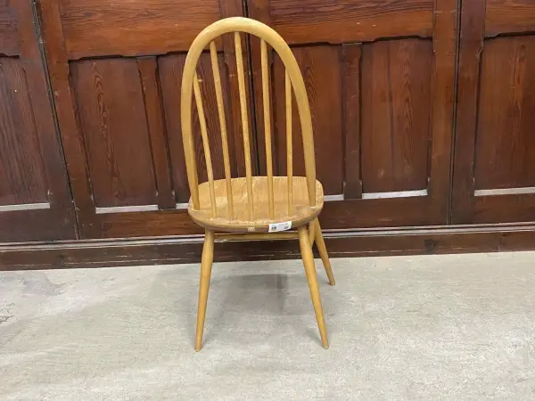 クエーカーチェア｜ブナ材・エルム材・1960年代 背もたれ美しいウィンザー様式 ERCOL（アーコール） 4