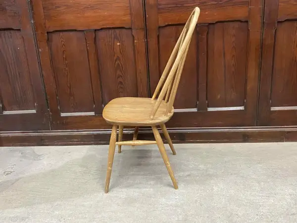 クエーカーチェア｜ブナ材・エルム材・1960年代 ハイバックのウィンザーチェア ERCOL（アーコール） 3