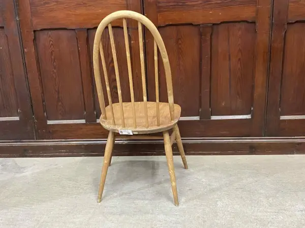 クエーカーチェア｜ブナ材・エルム材・1960年代 ゆったり座れる一脚 ERCOL（アーコール） 4