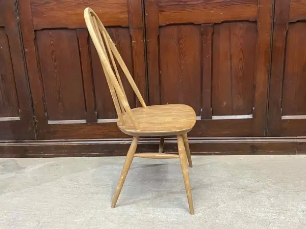 クエーカーチェア｜ブナ材・エルム材・1960年代 ゆったり座れる一脚 ERCOL（アーコール） 5