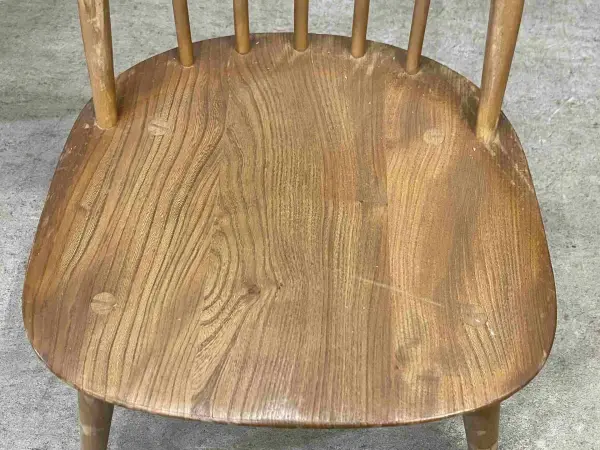 クエーカーチェア｜ブナ材・エルム材・1960年代 ゆったり座れる一脚 ERCOL（アーコール） 6