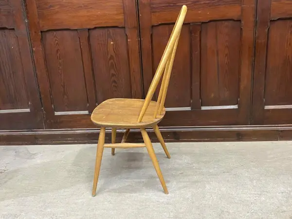 クエーカーチェア｜ブナ材・エルム材・1960年代 背もたれ美しいウィンザー様式 ERCOL（アーコール） 3