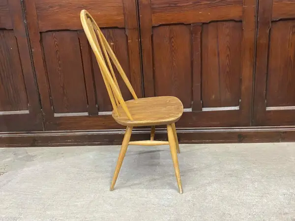 クエーカーチェア｜ブナ材・エルム材・1960年代 背もたれ美しいウィンザー様式 ERCOL（アーコール） 5