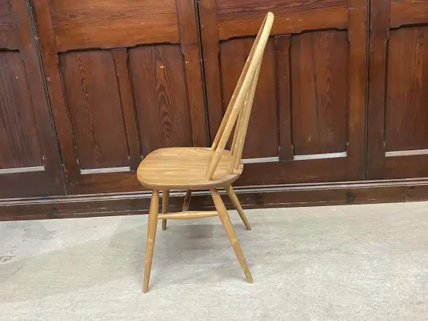 クエーカーチェア｜ブナ材・エルム材・1960年代 ハイバックのウィンザーチェア ERCOL（アーコール） 3