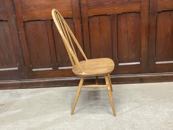 クエーカーチェア｜ブナ材・エルム材・1960年代 ハイバックのウィンザーチェア ERCOL（アーコール） 5