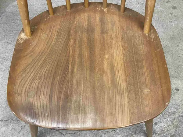 クエーカーチェア｜ブナ材・エルム材・1960年代 ハイバックのウィンザーチェア ERCOL（アーコール） 6