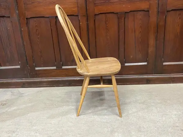 クエーカーチェア｜ブナ材・エルム材・1960年代 幅広座面のダイニングチェア ERCOL（アーコール） 5