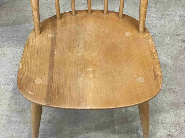 クエーカーチェア｜ブナ材・エルム材・1960年代 スポークバックの名作椅子 ERCOL（アーコール） 6