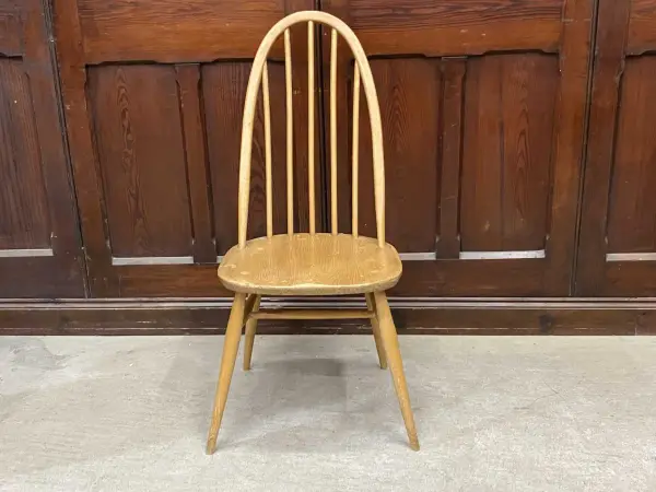 クエーカーチェア｜ブナ材・エルム材・1960年代 ゆったり座れる一脚 ERCOL（アーコール） 2