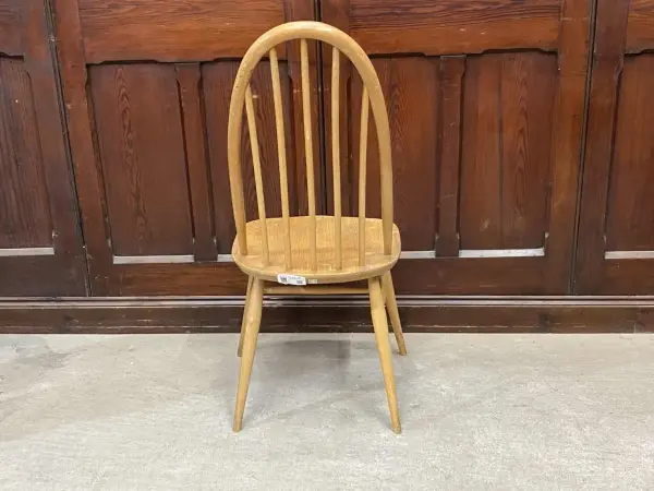 クエーカーチェア｜ブナ材・エルム材・1960年代 ゆったり座れる一脚 ERCOL（アーコール） 4