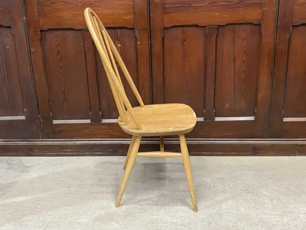 クエーカーチェア｜ブナ材・エルム材・1960年代 ゆったり座れる一脚 ERCOL（アーコール） 5