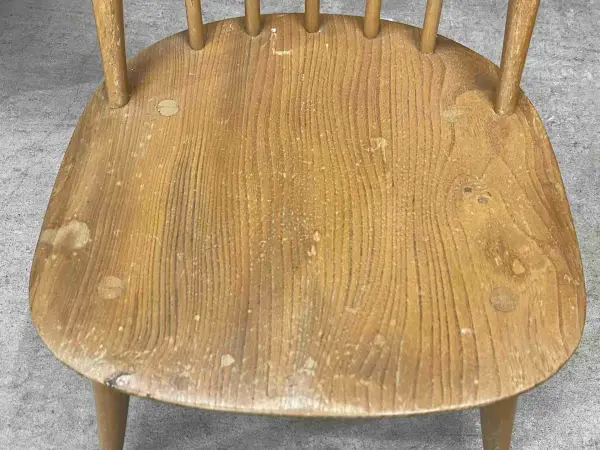 クエーカーチェア｜ブナ材・エルム材・1960年代 ゆったり座れる一脚 ERCOL（アーコール） 6