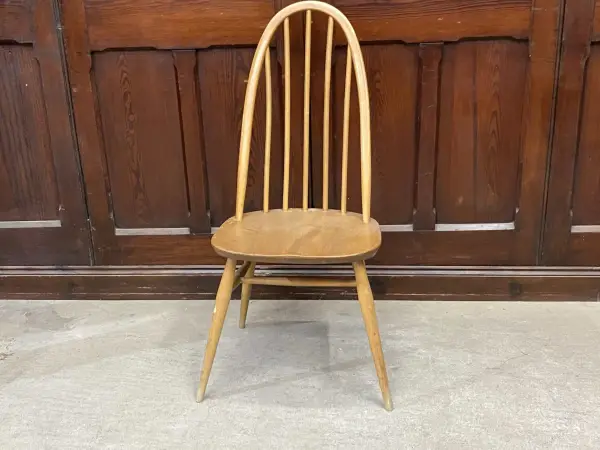 クエーカーチェア｜ブナ材・エルム材・1960年代 背もたれ美しいウィンザー様式 ERCOL（アーコール） 2