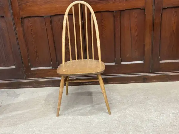 クエーカーチェア｜ブナ材・エルム材・1960年代 ハイバックのウィンザーチェア ERCOL（アーコール） 2