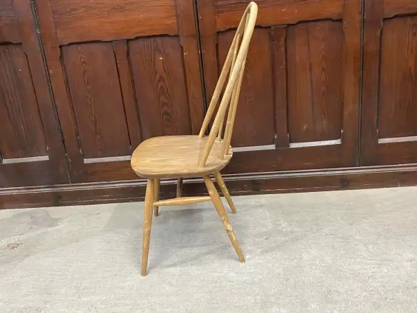 クエーカーチェア｜ブナ材・エルム材・1960年代 ハイバックのウィンザーチェア ERCOL（アーコール） 3