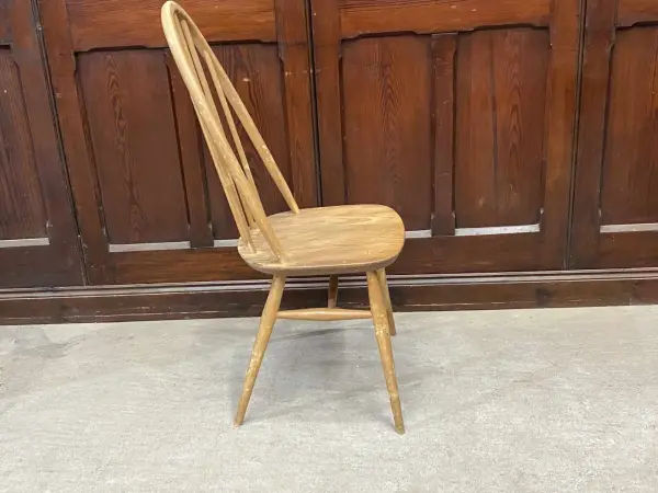 クエーカーチェア｜ブナ材・エルム材・1960年代 ハイバックのウィンザーチェア ERCOL（アーコール） 5