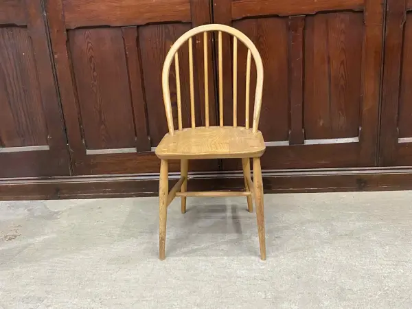 フープバックチェア｜ブナ材・エルム材・1960年代 スポークバックの名作 ERCOL（アーコール） 2