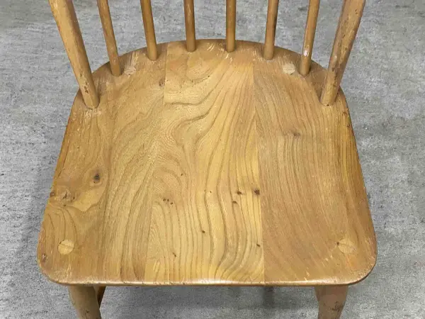 フープバックチェア｜ブナ材・エルム材・1960年代 スポークバックの名作 ERCOL（アーコール） 6