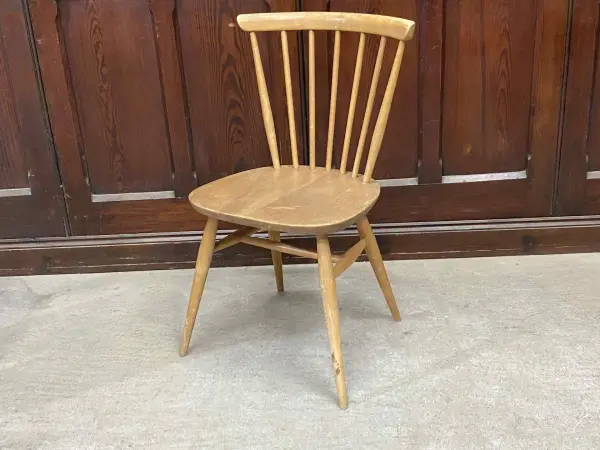 ボウバックチェア｜ブナ・エルム材・1960年代 サドルシート ERCOL（アーコール） 1