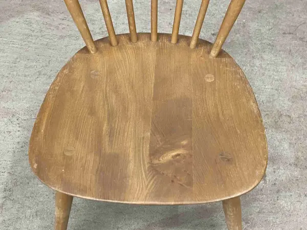 ボウバックチェア｜ブナ・エルム材・1960年代 サドルシート ERCOL（アーコール） 6