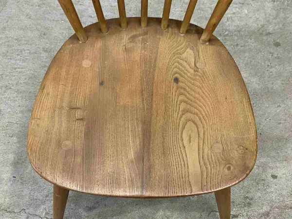 ボウバックチェア｜ブナ・エルム材・1960年代 サドルシート ERCOL（アーコール） 6