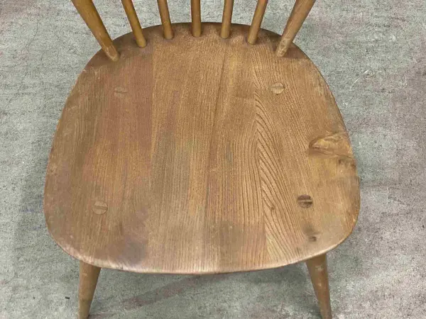 ボウバックチェア｜ブナ・エルム材・1960年代 サドルシート ERCOL（アーコール） 6