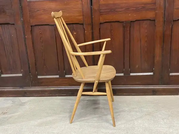 ゴールドスミス アームチェア｜ブナ材・エルム材・1960年代 ハイバックの名作アームチェア ERCOL（アーコール） 5