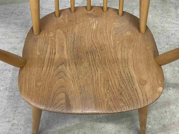 ゴールドスミス アームチェア｜ブナ材・エルム材・1960年代 ハイバックの名作アームチェア ERCOL（アーコール） 6